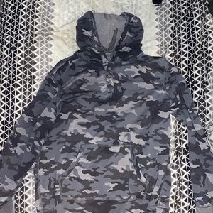 Gray Camo Hoodie